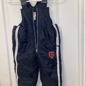 Toddler's Chicago Bears Snow Bib/Overalls/Pants